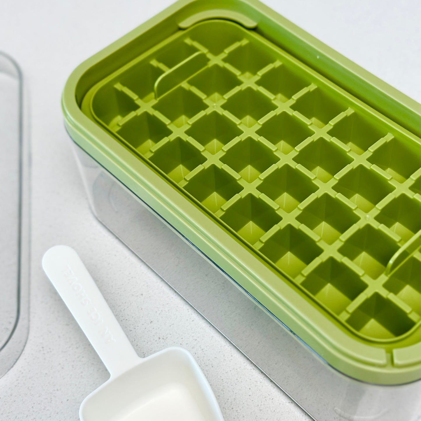 Ice Cube Tray, Bin and Lid