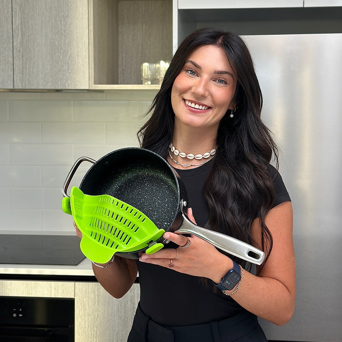 Silicone Clip-On-Colander